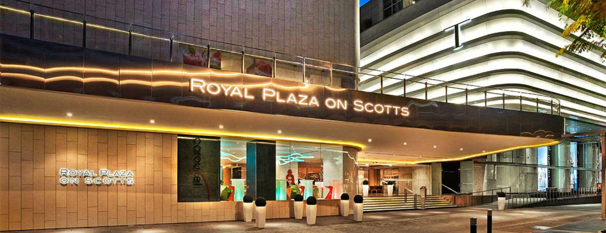 Отель Royal Plaza On Scotts Сингапур Экстерьер фото Royal Plaza Hotel